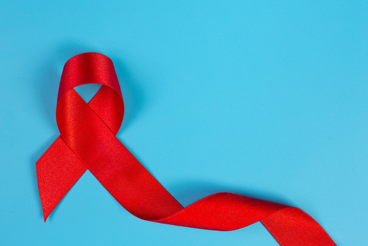 AIDS and HIV ribbon